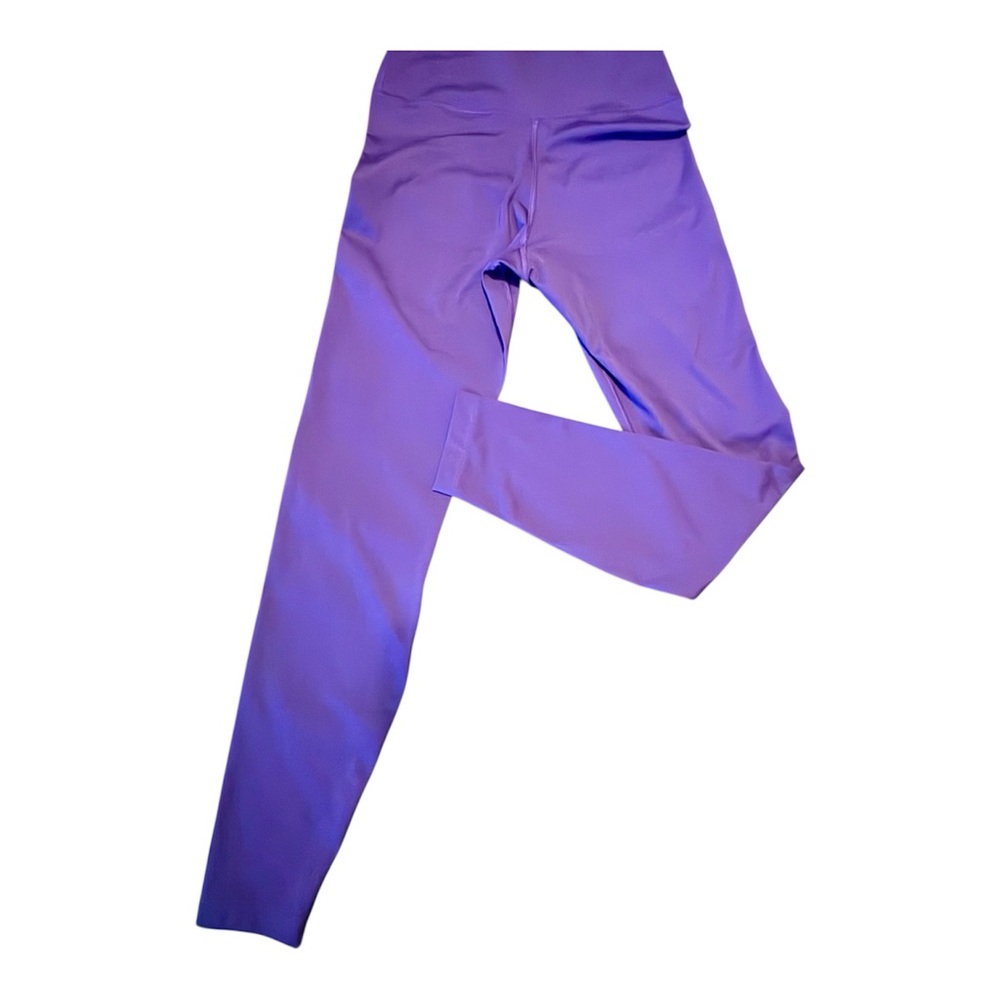 Nike Dri-FIT Womens Yoga 7/8 leggings size small. Purple - Picture 2 of 8